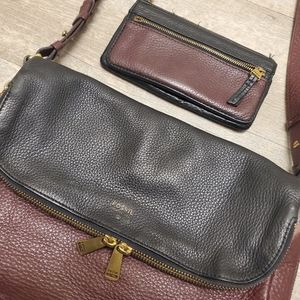 Fossil purse AND wallet